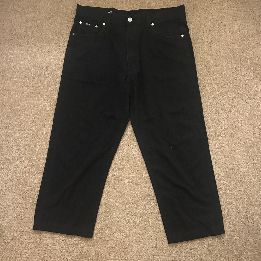 Black Wide-Leg Pants